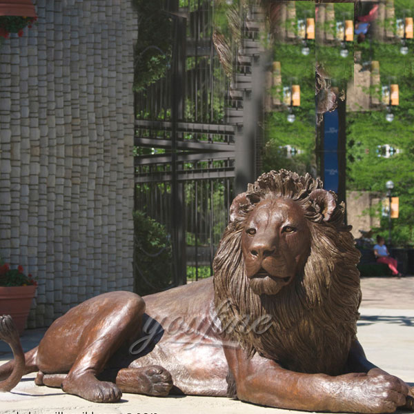 famous bronze lion statue for sale
