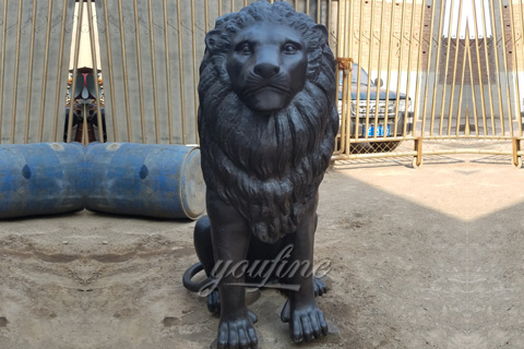 famous bronze lion statue for sale